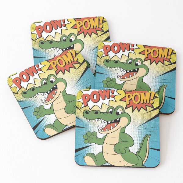 Item preview, Comic-Style Alligator Artwork designed and sold by Nagikseyanart.