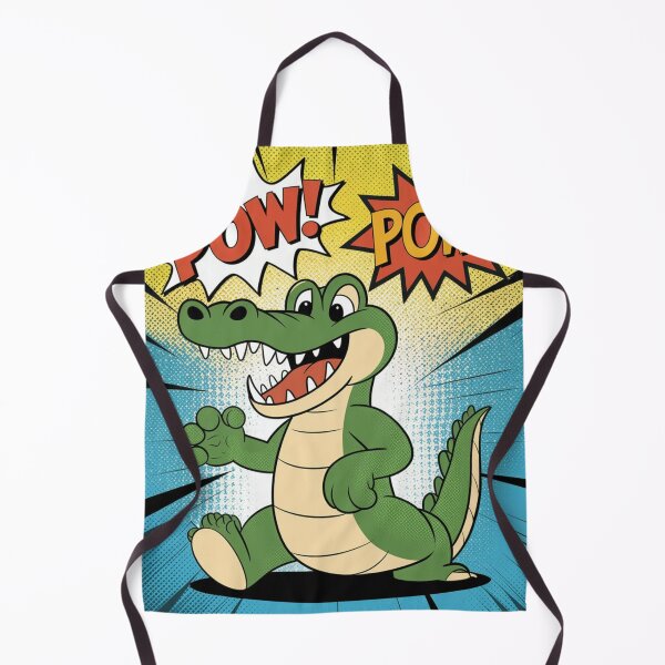 Item preview, Comic-Style Alligator Artwork designed and sold by Nagikseyanart.