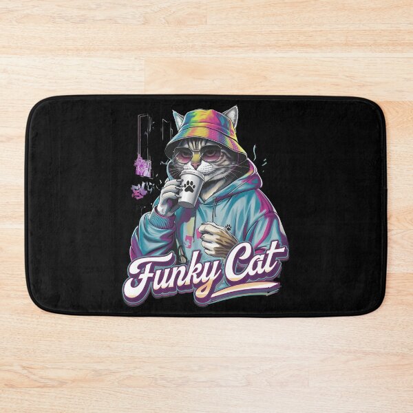 Item preview, Funky cat designed and sold by JansenGS.
