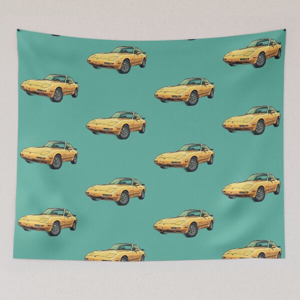 Item preview, Gold rise against teal a comic style illustration designed and sold by kahida.