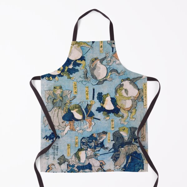 Item preview, Samurai Frogs - Utagawa Kuniyoshi designed and sold by Onodera.