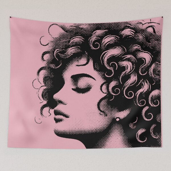 Item preview, Midnight Reverie of a Black-Haired Beauty designed and sold by SplashTastic.