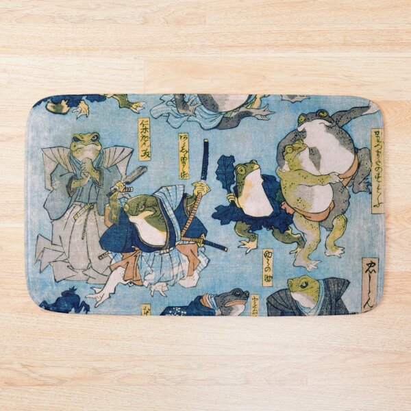 Item preview, Samurai Frogs - Utagawa Kuniyoshi designed and sold by Onodera.