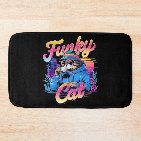 Item preview, Funky cat designed and sold by JansenGS.