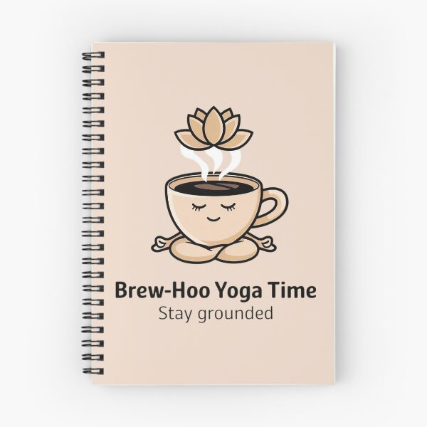 Item preview, Brew-Hoo Yoga Time Stay Grounded designed and sold by Situstshirts.