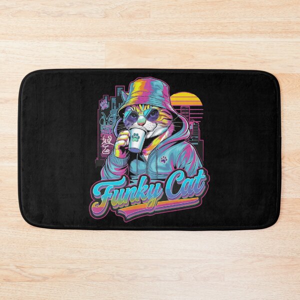 Item preview, Funky cat designed and sold by JansenGS.