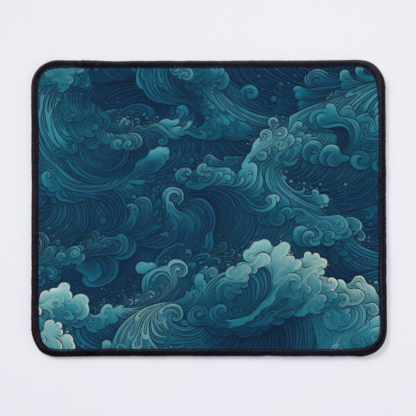 Item preview, Blue waves designed and sold by PsionicVoid.