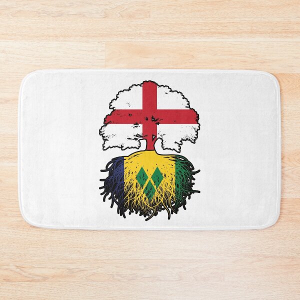 Item preview, Saint Vincent Vincentian English England Tree Roots Flag designed and sold by FlagX.
