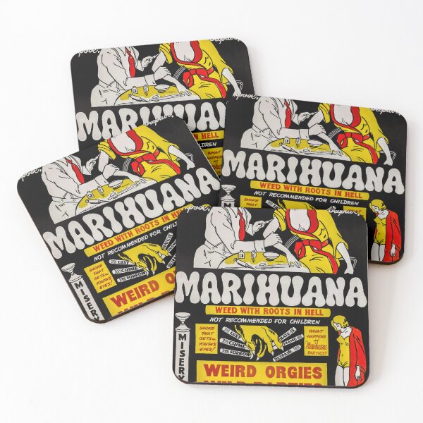 Item preview, 1920s Marijuana Propaganda Vintage Poster - "Marihuana" Retro Illustration  designed and sold by Arwen-Art.
