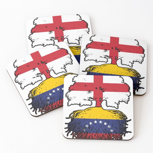Item preview, Venezuela Venezuelan English England Tree Roots Flag designed and sold by FlagX.
