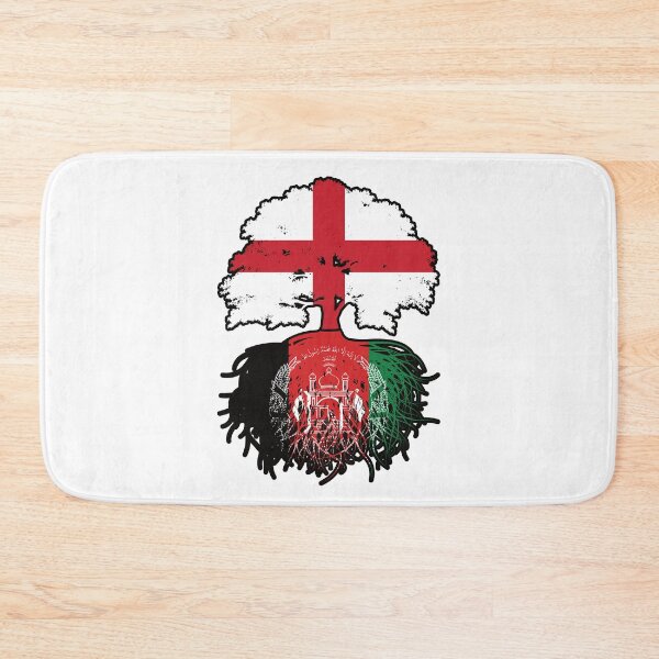 Item preview, Afghanistan Afghan English England Tree Roots Flag designed and sold by FlagX.