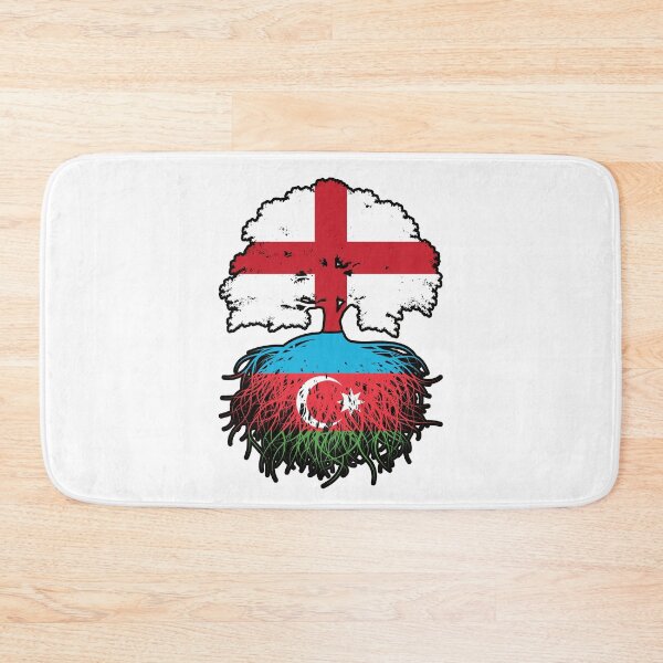 Item preview, Azerbaijan Azerbaijani English England Tree Roots Flag designed and sold by FlagX.