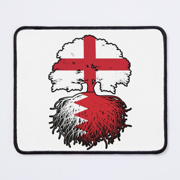 Item preview, Bahrain Bahraini English England Tree Roots Flag designed and sold by FlagX.