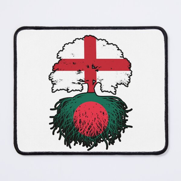 Item preview, Bangladesh Bangladeshi English England Tree Roots Flag designed and sold by FlagX.