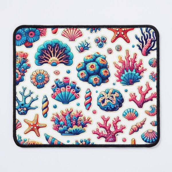 Item preview, vibrant corals designed and sold by Shubatdesigns.