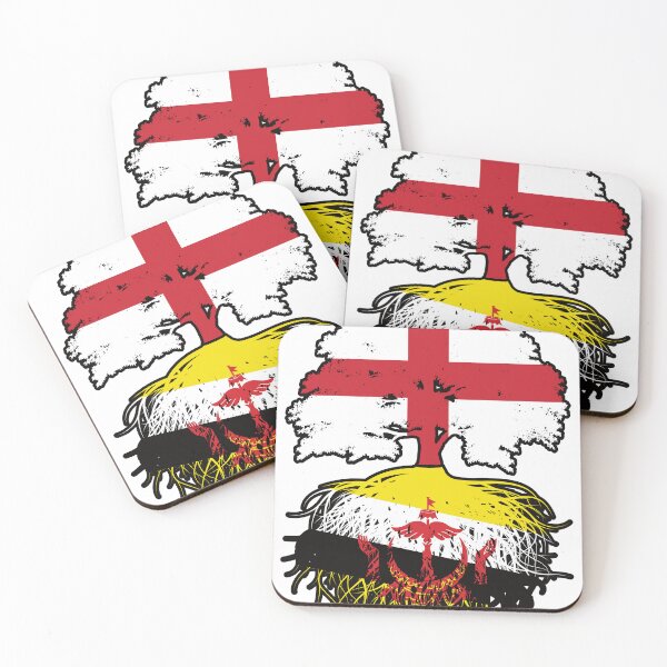 Item preview, Brunei Bruneian English England Tree Roots Flag designed and sold by FlagX.