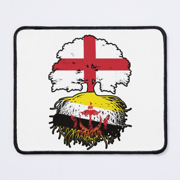 Item preview, Brunei Bruneian English England Tree Roots Flag designed and sold by FlagX.