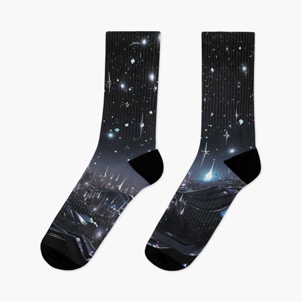 Item preview, Space.Crystal space city.Stars and planets. designed and sold by MagelliShop.