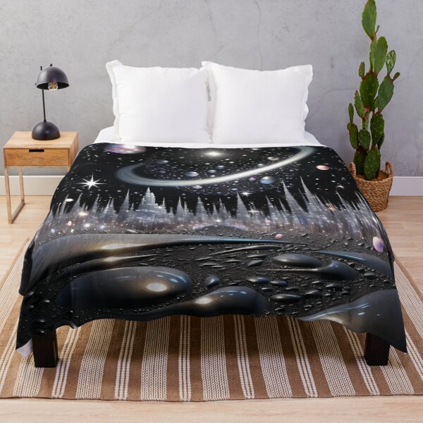 Item preview, Space.Crystal space city.Stars and planets. designed and sold by MagelliShop.
