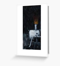Fire and Steam Greeting Card