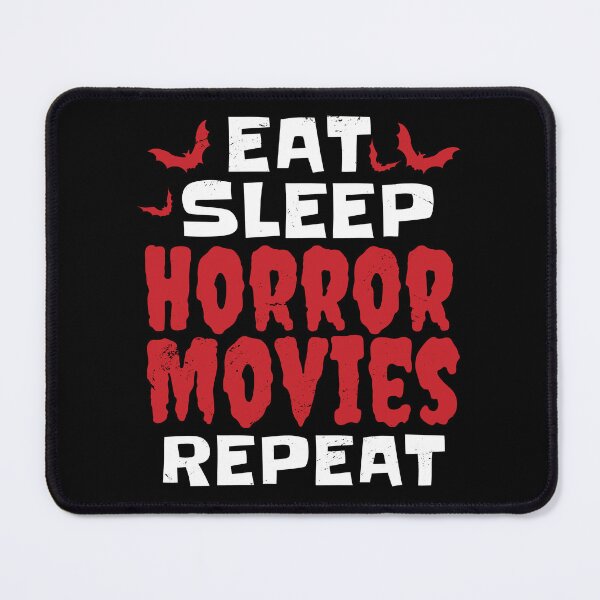 Item preview, Eat, Sleep, Horror Movies, Repeat designed and sold by fusedtees.