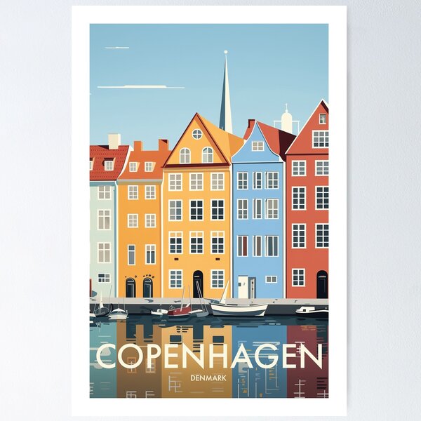 Item preview, COPENHAGEN designed and sold by MarkedArtPrints.