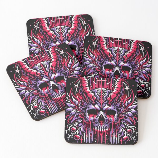 Item preview, Bloody Deathcore Skulls designed and sold by OrganicLights.