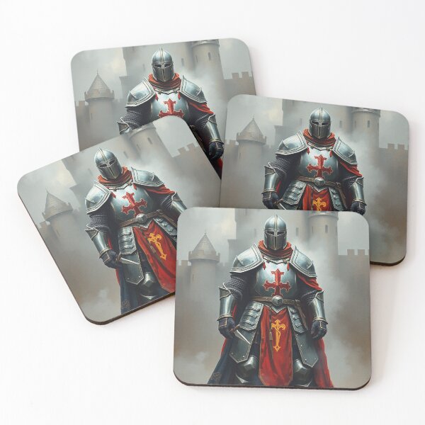 Item preview, Crusader Knight and Norman Castle designed and sold by Skye Ryan-Evans.