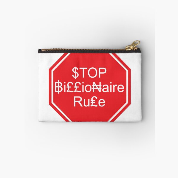 Item preview, Stop Billionaire Rule designed and sold by GreaterGrander.
