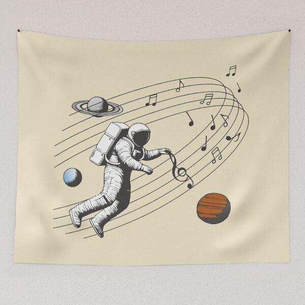 Item preview, Cosmic Notes: Astronaut's Symphony designed and sold by 2Blue-Dots.