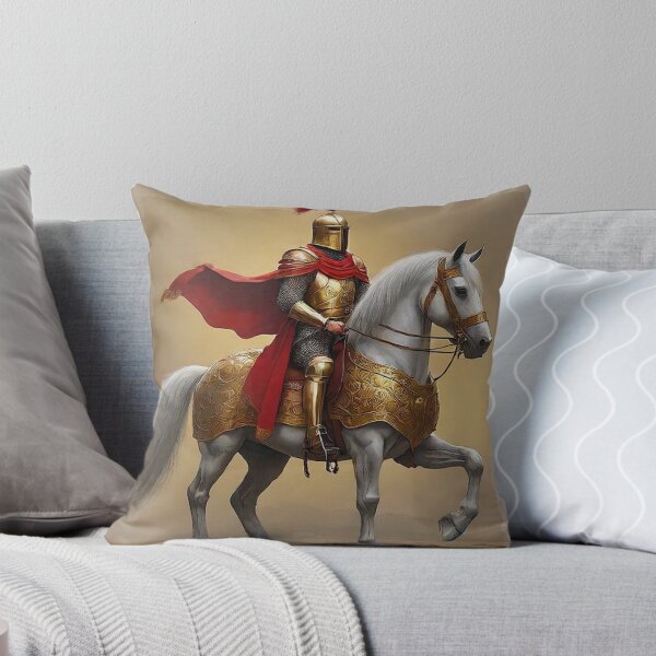 Item preview, Armored Knight on Horseback designed and sold by Skye Ryan-Evans.