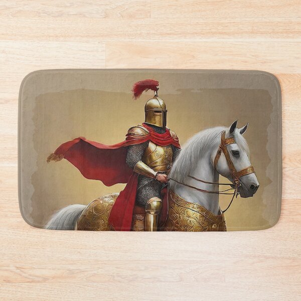 Item preview, Armored Knight on Horseback designed and sold by Skye Ryan-Evans.