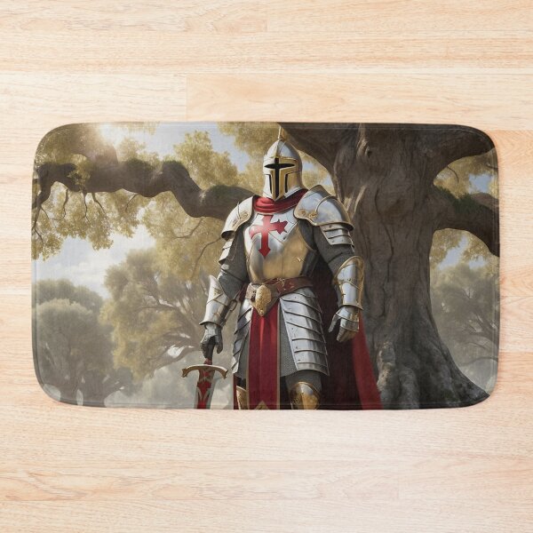 Item preview, Crusader Knight Portrait designed and sold by Skye Ryan-Evans.