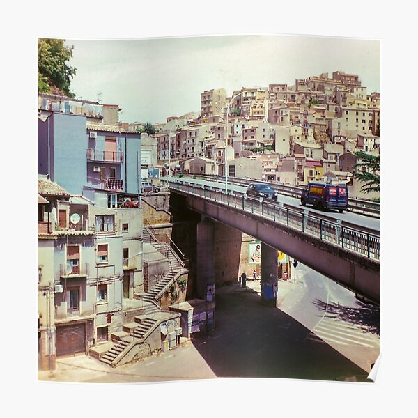 Enna, Sicily, Italy. Poster