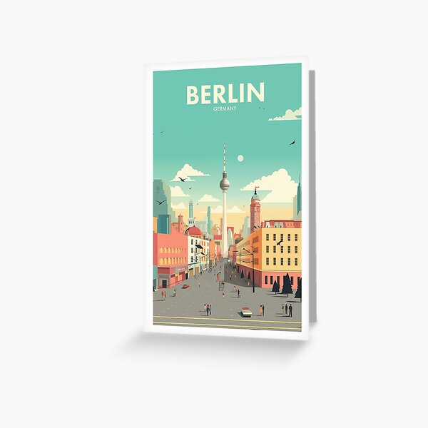 Artikel-Vorschau von BERLIN, designt und verkauft von MarkedArtPrints.