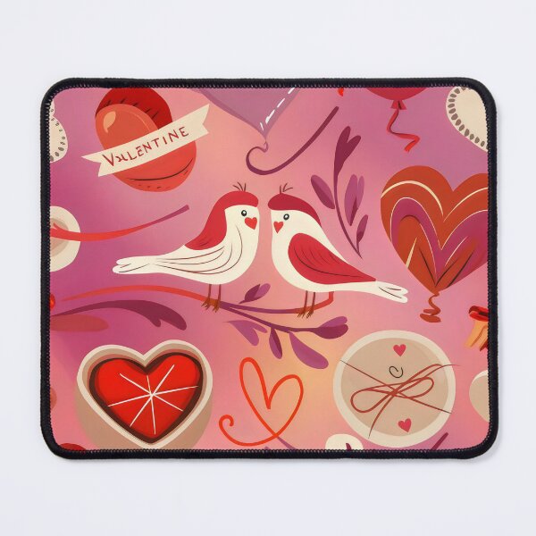 Item preview, Valentine's Day birds. designed and sold by MyHappyArtShop.