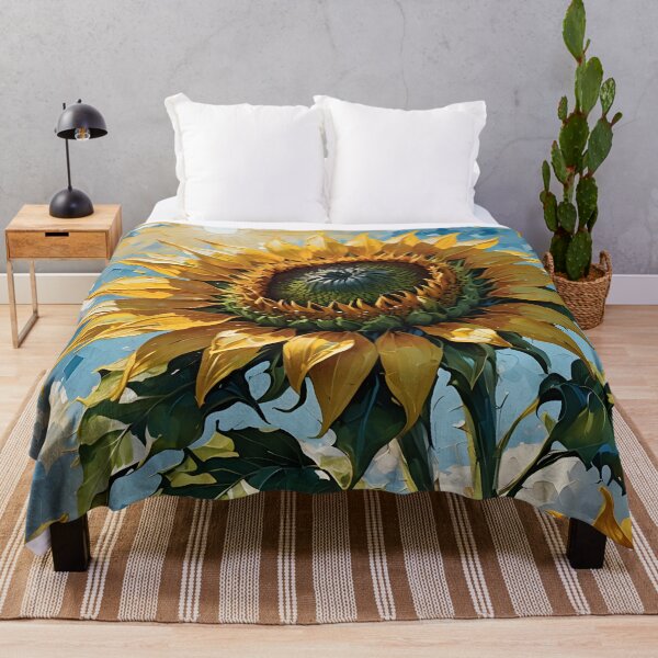 Item preview, Sunflower (abstract) designed and sold by The-Open-Door.