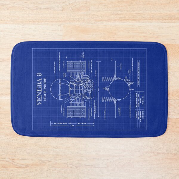 Item preview, Venera 9 Space Probe (Blueprint. Vertical) designed and sold by BGALAXY.