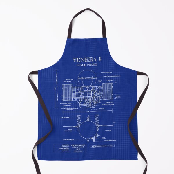 Item preview, Venera 9 Space Probe (Blueprint. Vertical) designed and sold by BGALAXY.