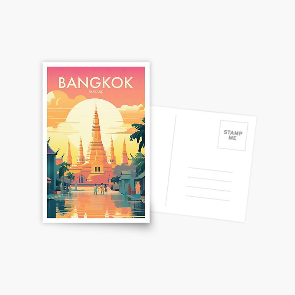 Item preview, BANGKOK designed and sold by MarkedArtPrints.