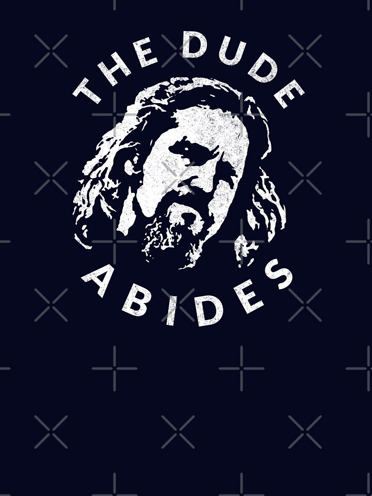 Thumbnail 7 of 7, Essential T-Shirt, The Dude Abides designed and sold by Primotees.