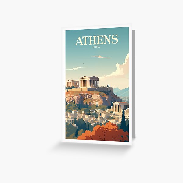 Item preview, ATHENS designed and sold by MarkedArtPrints.