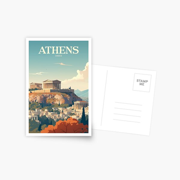 Item preview, ATHENS designed and sold by MarkedArtPrints.