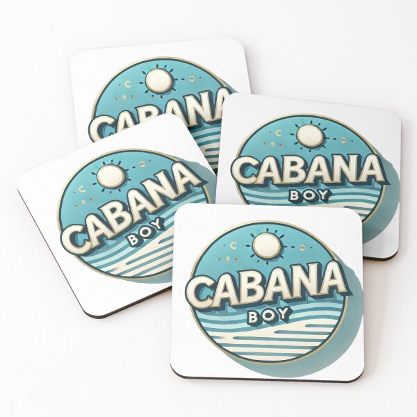 Item preview, Cabana Boy - Fun Summer Beach Vibes Artwork designed and sold by Moh-nd-Eg.