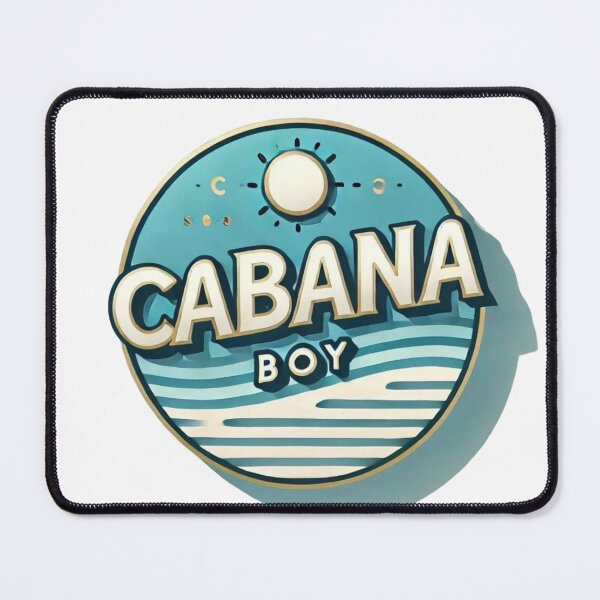 Item preview, Cabana Boy - Fun Summer Beach Vibes Artwork designed and sold by Moh-nd-Eg.