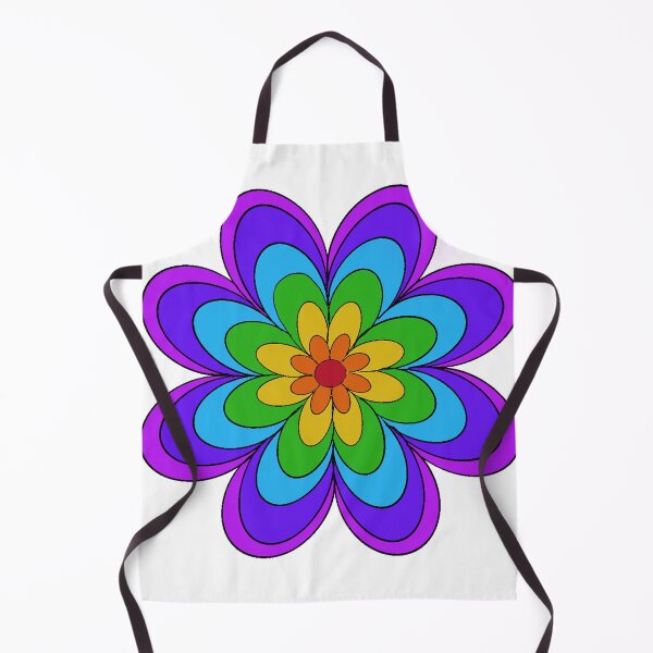 Item preview, Colorful flower designed and sold by raquelalvesp.