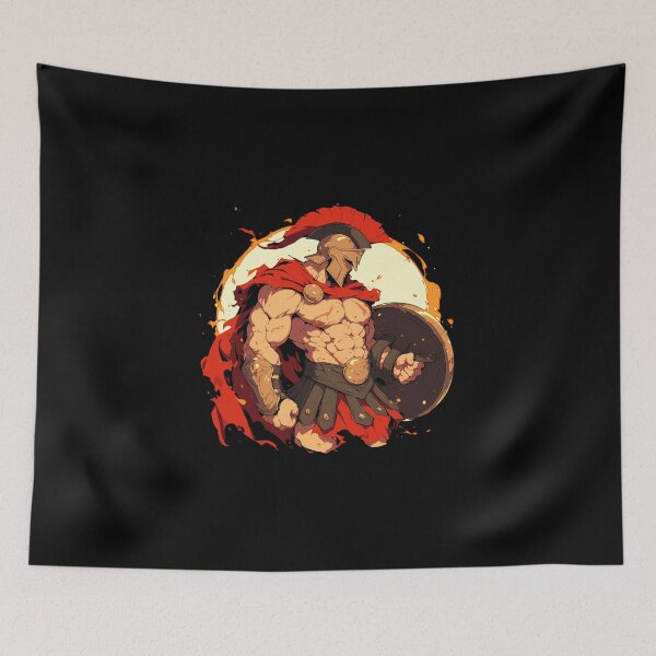 Item preview, Ancient greek warrior spartan designed and sold by SMARTKIT  DESIGNAGENCY.