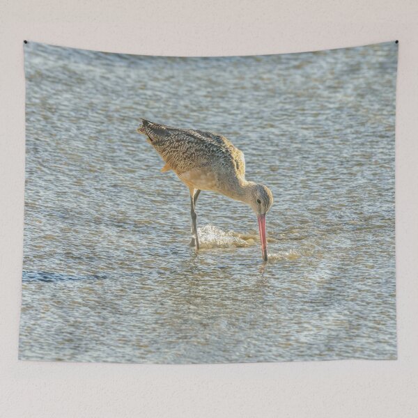Item preview, Sandpiper Seeking Food designed and sold by SafariByMarisa.
