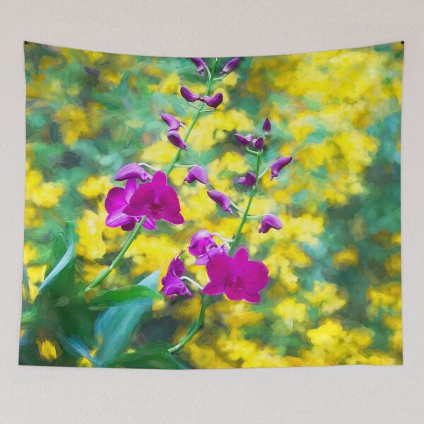 Item preview, Purple Dendrobium Orchids X135 designed and sold by RichFrancoCars.