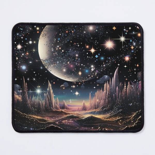 Item preview, Space.Crystal space city.Stars and planets. designed and sold by MagelliShop.